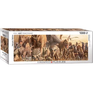 Eurographics (6010-4650) - Haruo Takino: "Dinosaurs" - 1000 pieces puzzle