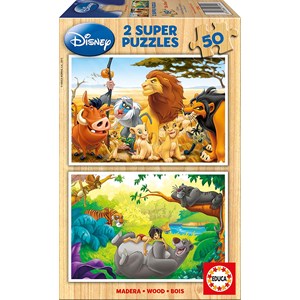 Educa (13144) - "Animal friends" - 50 pieces puzzle