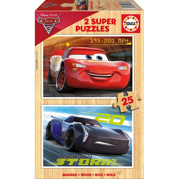 Educa (17173) - "Cars 3" - 25 pieces puzzle