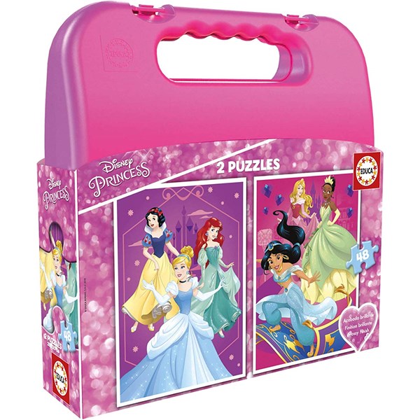 Educa (17640) - "Disney Princess Case" - 48 pieces puzzle