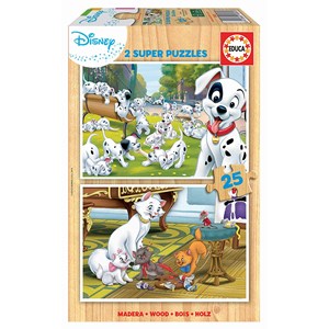 Educa (18082) - "Disney Animals" - 25 pieces puzzle