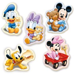 Educa (13813) - "Mickey" - 3 4 5 pieces puzzle