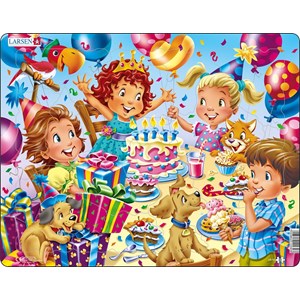 Larsen (US40) - "Birthday Party" - 20 pieces puzzle