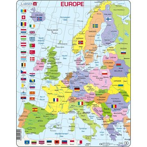 Larsen (K2-GB) - "Europe" - 48 pieces puzzle