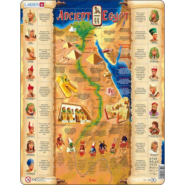 Larsen (HL5-GB) - "Ancient Egypt" - 95 pieces puzzle