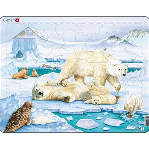 Larsen (FH5) - "Polarbear" - 54 pieces puzzle
