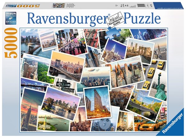 Ravensburger (17433) - "New York" - 5000 pieces puzzle