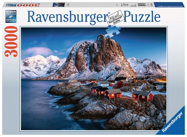 Ravensburger (17081) - "Lofoten, Norway" - 3000 pieces puzzle