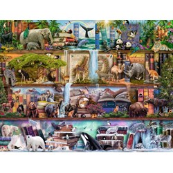 Ravensburger (16652) - Aimee Stewart: "Amazing Animal Kingdom" - 2000 pieces puzzle