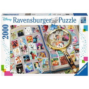 Ravensburger (16706) - "Disney Stamp Album" - 2000 pieces puzzle
