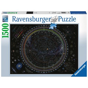 Ravensburger (16213) - "Map of the Universe" - 1500 pieces puzzle