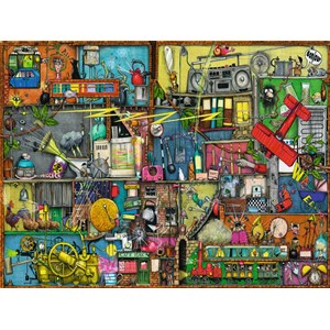Ravensburger (16361) - Colin Thompson: "Cling Clang Clatter" - 1500 pieces puzzle