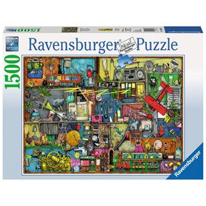 Ravensburger (16361) - Colin Thompson: "Cling Clang Clatter" - 1500 pieces puzzle