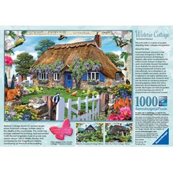 Ravensburger (19094) - "Wisteria Cottage" - 1000 pieces puzzle