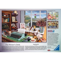 Ravensburger (15334) - "The Writer's Desk" - 1000 pieces puzzle