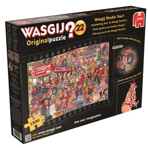 Jumbo (19101) - Graham Thompson: "Wasgij Original #22: Studio Tour" - 1500 pieces puzzle