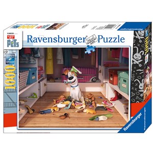 Ravensburger (19666) - "The Secret Life of Pets" - 1000 pieces puzzle