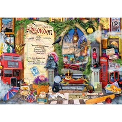 Ravensburger (19757) - "London Recollections" - 1000 pieces puzzle
