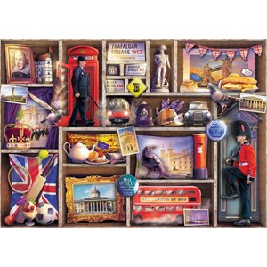 Ravensburger (15985) - "London Emporium" - 1000 pieces puzzle