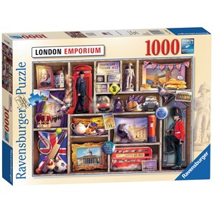 Ravensburger (15985) - "London Emporium" - 1000 pieces puzzle