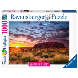Ravensburger (15155) - "Ayers Rock, Australia" - 1000 pieces puzzle