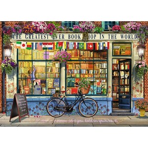 Ravensburger (15337) - "The Greatest Bookshop" - 1000 pieces puzzle
