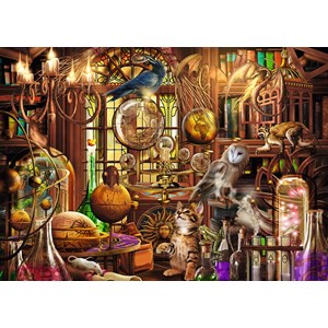 Ravensburger (19834) - "The Magicians Study" - 1000 pieces puzzle