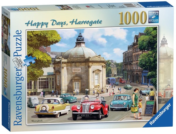 Ravensburger (15309) - "Happy Days, Harrogate" - 1000 pieces puzzle