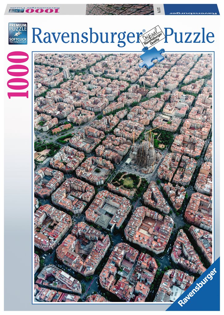 Barcelona Spain /65995 DE 04/ 1000  Pieces Jigsaw Puzzle D-TOYS " Casa Battlio 
