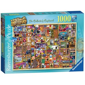 Ravensburger (19827) - Colin Thompson: "The Curious Cupboard No.6, The Collector's Cupboard" - 1000 pieces puzzle