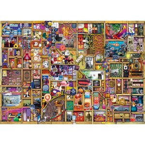 Ravensburger (19827) - Colin Thompson: "The Curious Cupboard No.6, The Collector's Cupboard" - 1000 pieces puzzle