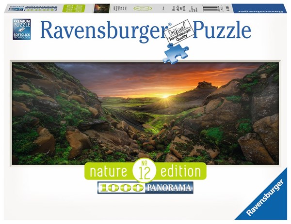 Ravensburger (15094) - "Sunrise over Iceland" - 1000 pieces puzzle