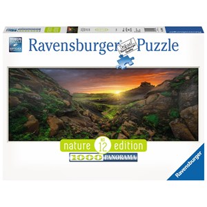 Ravensburger (15094) - "Sunrise over Iceland" - 1000 pieces puzzle