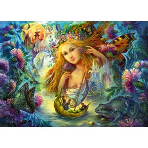 Ravensburger (19595) - "Fairyworld No.2, The Fairy of the Tides" - 1000 pieces puzzle