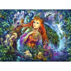 Ravensburger (14693) - "Fairy World No.1, Fairy of the Forest" - 500 pieces puzzle