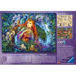 Ravensburger (14693) - "Fairy World No.1, Fairy of the Forest" - 500 pieces puzzle