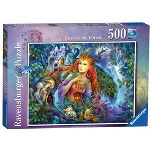 Ravensburger (14693) - "Fairy World No.1, Fairy of the Forest" - 500 pieces puzzle
