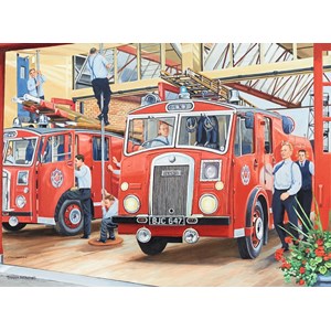 Ravensburger (14782) - Trevor Mitchell: "The Fireman" - 500 pieces puzzle