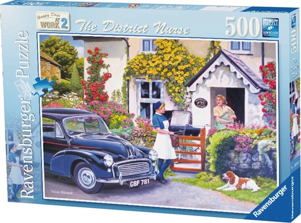 Ravensburger (14168) - "The District Nurse" - 500 pieces puzzle