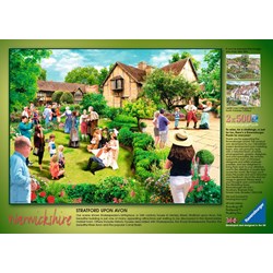 Ravensburger (14064) - "Picturesque Warwickshire" - 500 pieces puzzle