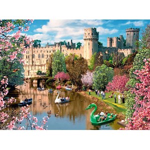 Ravensburger (14064) - "Picturesque Warwickshire" - 500 pieces puzzle