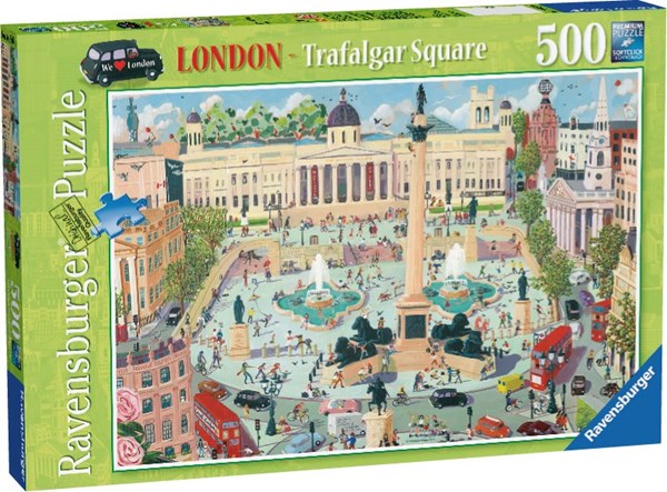 Ravensburger (14546) - Trafalgar Square - 500 pieces puzzle