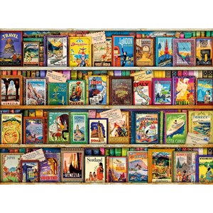Ravensburger (14752) - Aimee Stewart: "Vintage Travel" - 500 pieces puzzle