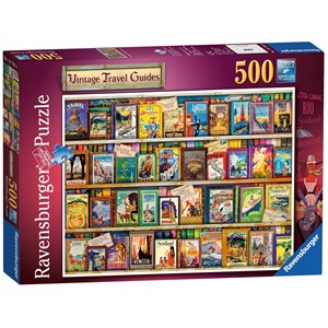 Ravensburger (14752) - Aimee Stewart: "Vintage Travel" - 500 pieces puzzle