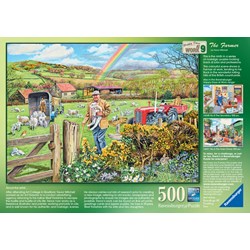 Ravensburger (14360) - Trevor Mitchell: "The Farmer" - 500 pieces puzzle