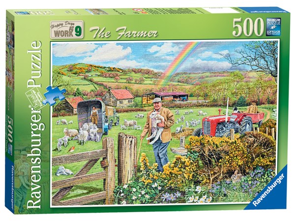 Ravensburger (14360) - Trevor Mitchell: "The Farmer" - 500 pieces puzzle