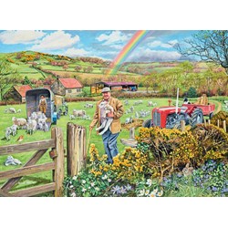 Ravensburger (14360) - Trevor Mitchell: "The Farmer" - 500 pieces puzzle