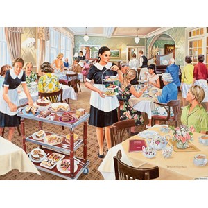 Ravensburger (14818) - Trevor Mitchell: "The Waitress" - 500 pieces puzzle