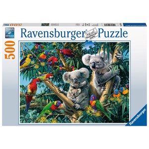 Ravensburger (14826) - "Koalas in a Tree" - 500 pieces puzzle