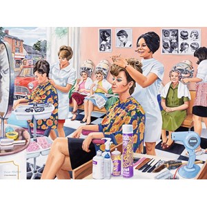 Ravensburger (14780) - Trevor Mitchell: "The Hairdresser" - 500 pieces puzzle